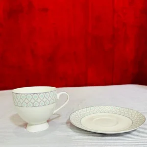 Elegant Cup and Saucer Set