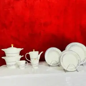 Elegant Floral Dinner Set