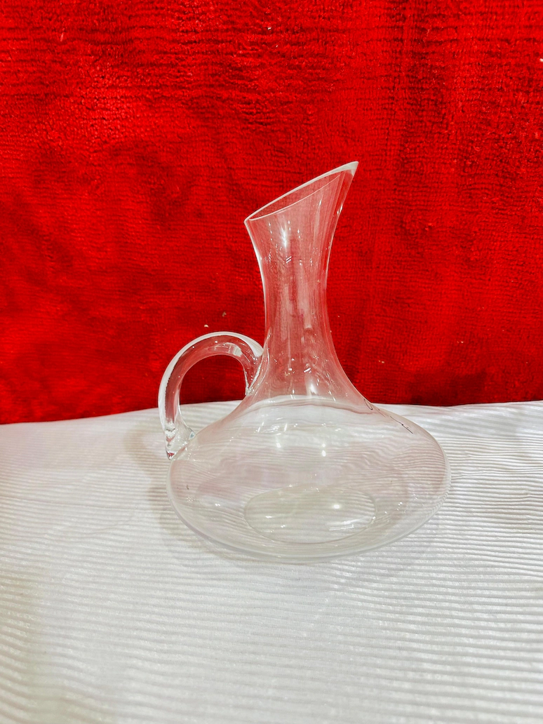 7-Piece Transparent Crystal Wine Set – Decanter & 6 Wine Glasses - Image 2