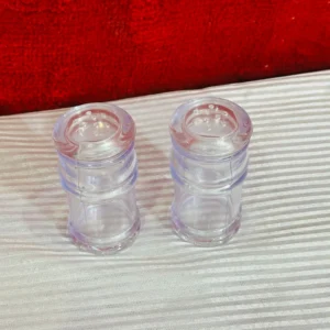 Transparent Plastic Salt & Pepper Shaker Se