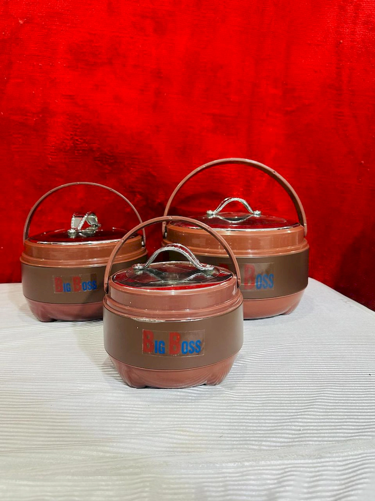 Big Boss Brown Hotpot & Water Cooler Set | Premium Insulated Kitchenware - Image 2